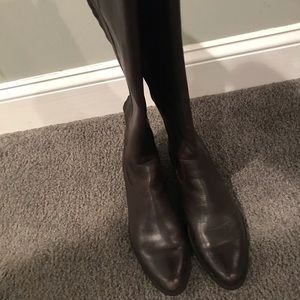 Bad Black Leather Boots